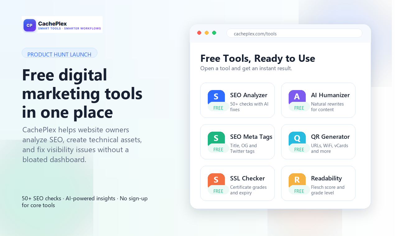 CachePlex screenshot