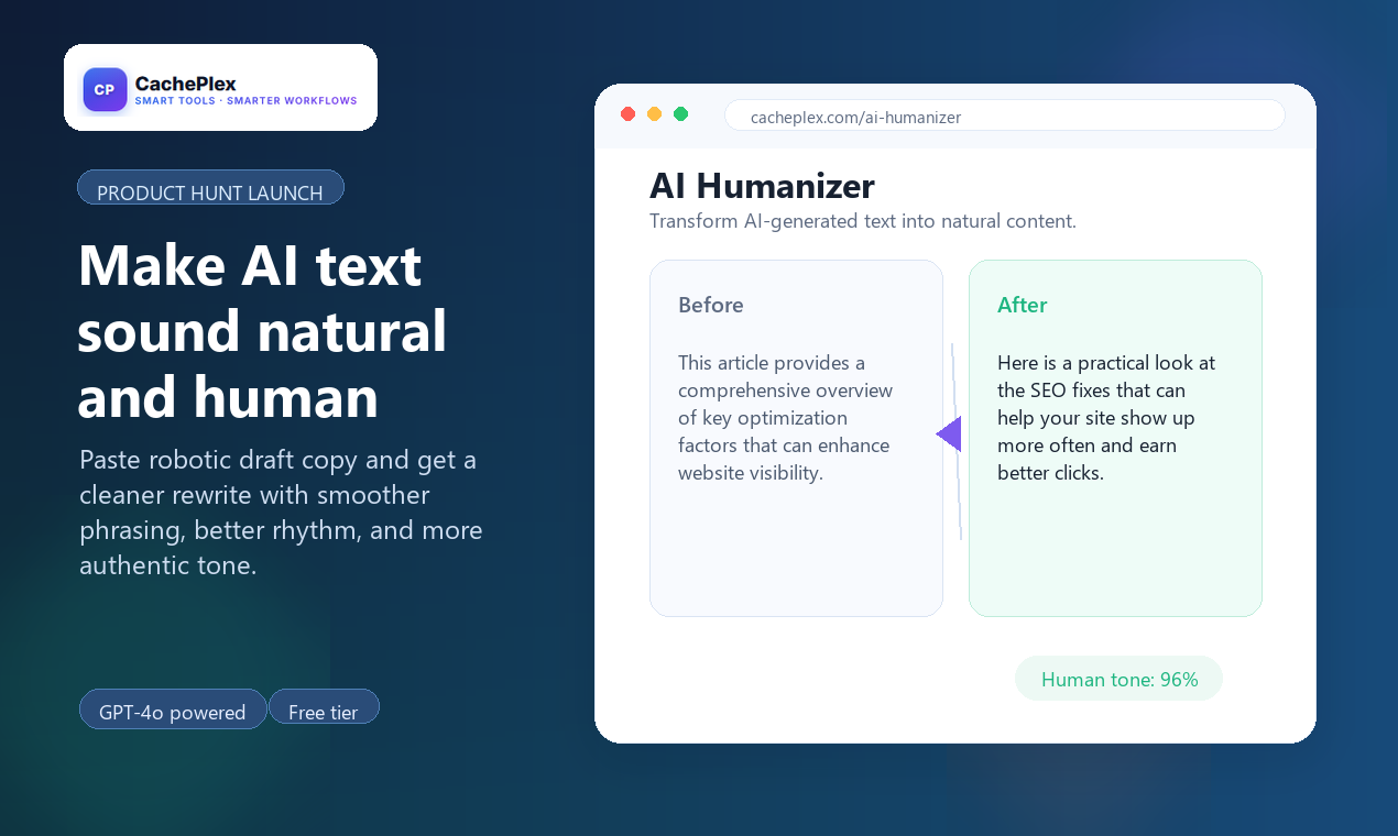 CachePlex screenshot