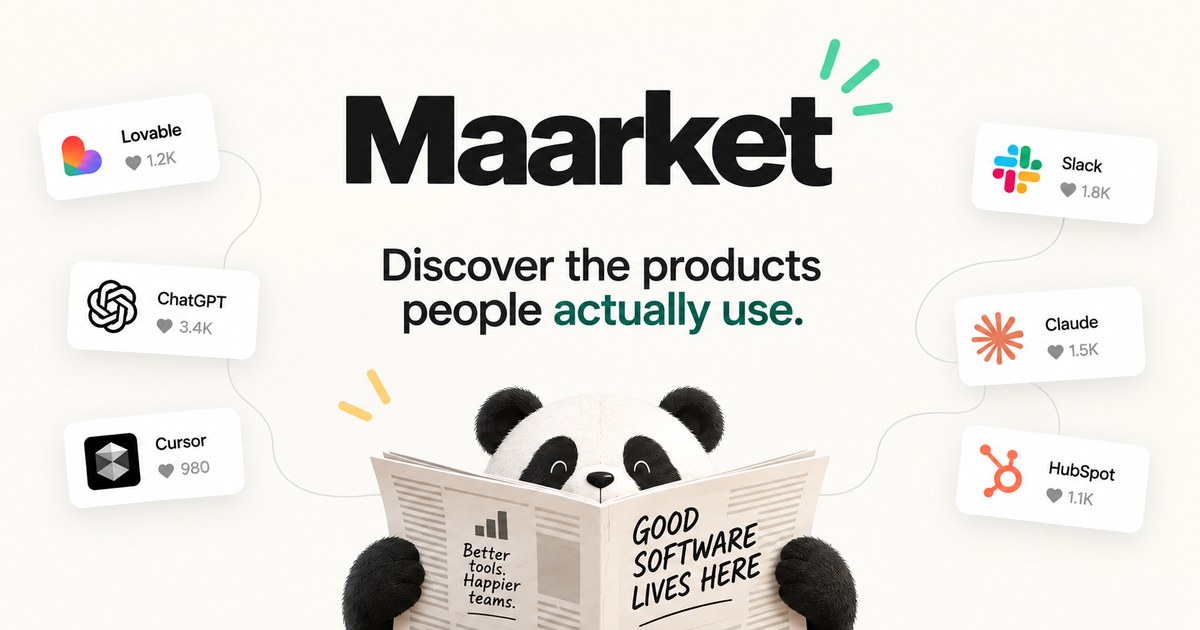 Maarket: Discover the best software & AI tools for modern screenshot